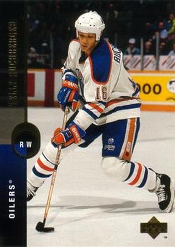 #134 Kelly Buchberger - Edmonton Oilers - 1994-95 Upper Deck Hockey