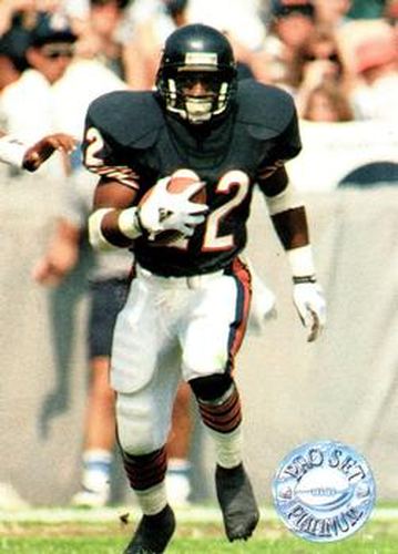 #134 Johnny Bailey - Chicago Bears - 1991 Pro Set Platinum Football