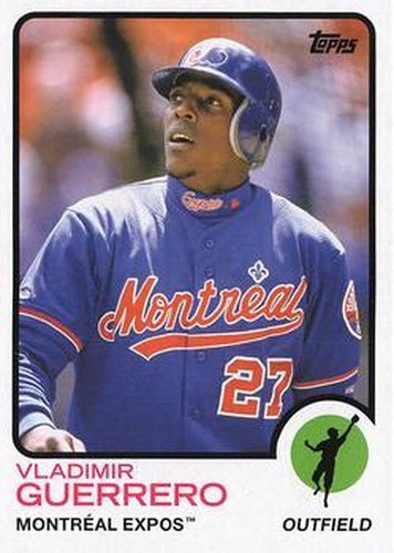 #134 Vladimir Guerrero - Montreal Expos - 2021 Topps Archives Baseball