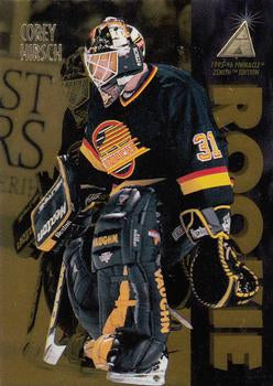 #134 Corey Hirsch - Vancouver Canucks - 1995-96 Zenith Hockey
