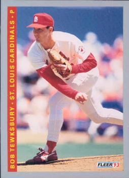 #134 Bob Tewksbury - St. Louis Cardinals - 1993 Fleer Baseball