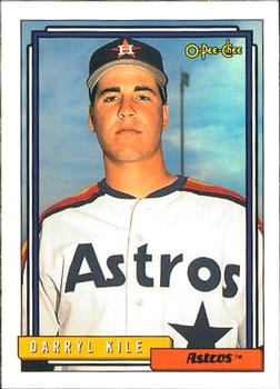 #134 Darryl Kile - Houston Astros - 1992 O-Pee-Chee Baseball