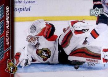 #134 Andrew Hammond - Ottawa Senators - 2015-16 Upper Deck Hockey