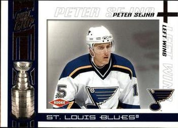 #134 Peter Sejna - St. Louis Blues - 2003-04 Pacific Quest for the Cup Hockey