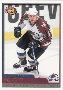 #134 Dan Hinote - Colorado Avalanche - 2003-04 Pacific Complete Hockey