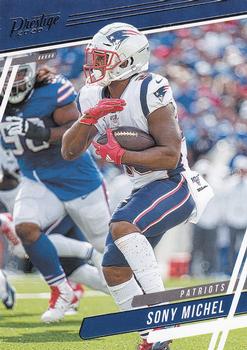 #134 Sony Michel - New England Patriots - 2020 Panini Prestige Football