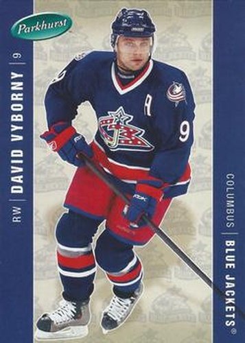 #134 David Vyborny - Columbus Blue Jackets - 2005-06 Parkhurst Hockey