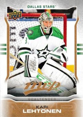 #134 Kari Lehtonen - Dallas Stars - 2014-15 Upper Deck MVP Hockey