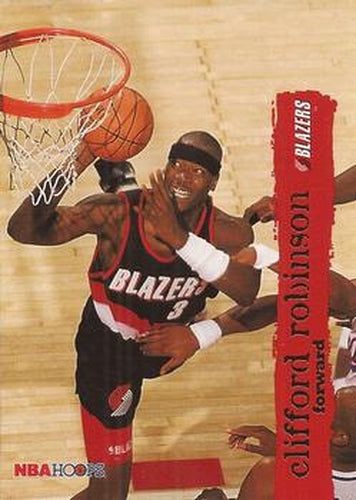 #134 Clifford Robinson - Portland Trail Blazers - 1995-96 Hoops Basketball