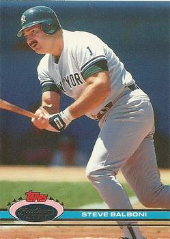 #134 Steve Balboni - New York Yankees - 1991 Stadium Club Baseball
