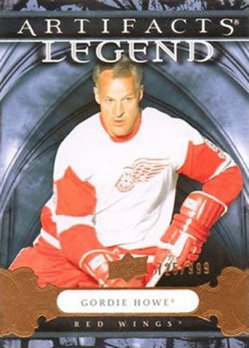 #134 Gordie Howe - Detroit Red Wings - 2009-10 Upper Deck Artifacts Hockey