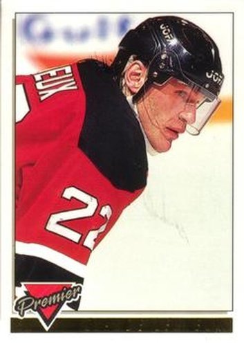 #134 Claude Lemieux - New Jersey Devils - 1993-94 O-Pee-Chee Premier Hockey - Gold