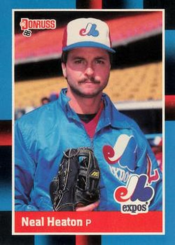 #134 Neal Heaton - Montreal Expos - 1988 Donruss Baseball