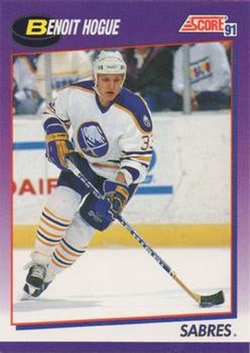 #134 Benoit Hogue - Buffalo Sabres - 1991-92 Score American Hockey