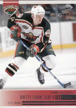#134 Antti Laaksonen - Minnesota Wild - 2004-05 Pacific Hockey