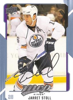 #134 Jarret Stoll - Los Angeles Kings - 2008-09 Upper Deck MVP Hockey