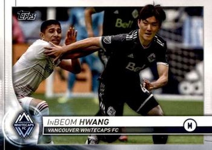 #134 InBeom Hwang - Vancouver Whitecaps FC - 2020 Topps MLS Soccer