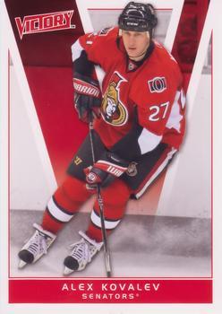 #134 Alex Kovalev - Ottawa Senators - 2010-11 Upper Deck Victory Hockey