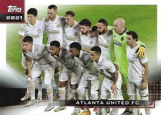 #134 Atlanta United - Atlanta United - 2021 Topps MLS Soccer