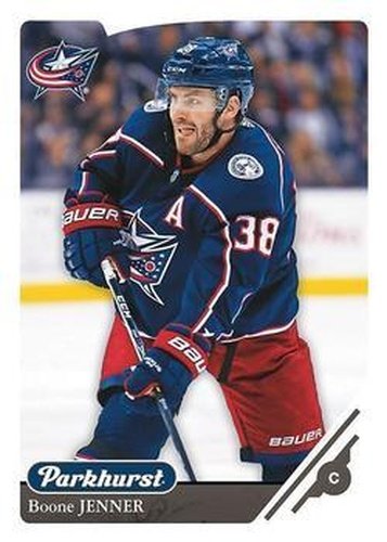 #134 Boone Jenner - Columbus Blue Jackets - 2018-19 Parkhurst Hockey