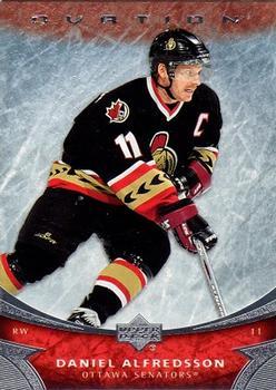 #134 Daniel Alfredsson - Ottawa Senators - 2006-07 Upper Deck Ovation Hockey