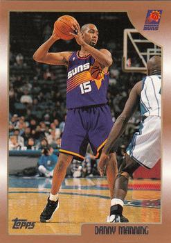 #134 Danny Manning - Phoenix Suns - 1998-99 Topps Basketball