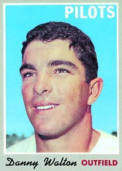 #134 Danny Walton - Seattle Pilots - 1970 Topps Baseball
