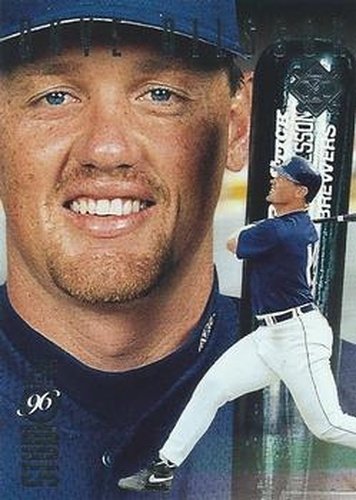 #134 Dave Nilsson - Milwaukee Brewers - 1996 Studio Baseball