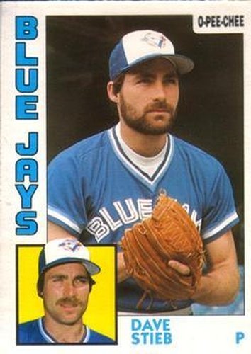 #134 Dave Stieb - Toronto Blue Jays - 1984 O-Pee-Chee Baseball