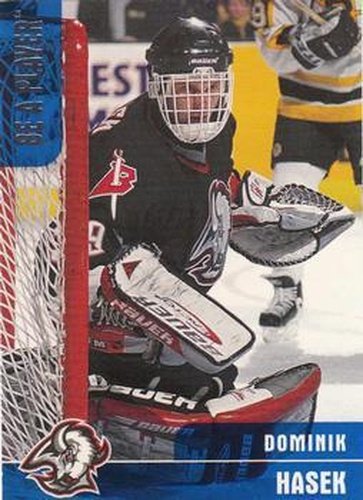 #134 Dominik Hasek - Buffalo Sabres - 1999-00 Be a Player Memorabilia Hockey
