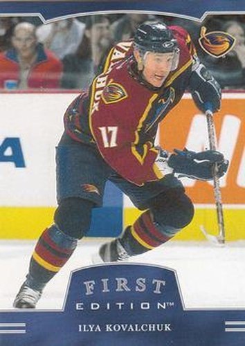 #134 Ilya Kovalchuk - Atlanta Thrashers - 2002-03 Be a Player First Edition Hockey