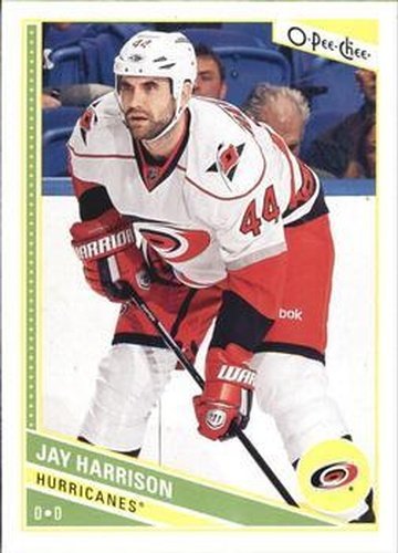 #134 Jay Harrison - Carolina Hurricanes - 2013-14 O-Pee-Chee Hockey