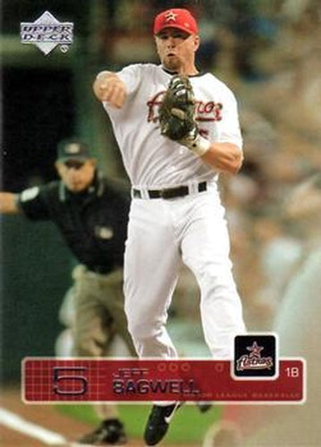 #134 Jeff Bagwell - Houston Astros - 2003 Upper Deck Baseball