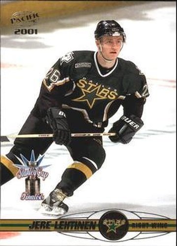 #134 Jere Lehtinen - Dallas Stars - 2000-01 Pacific Hockey