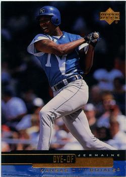 #134 Jermaine Dye - Kansas City Royals - 2000 Upper Deck Baseball