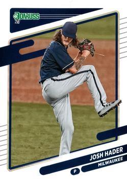 #134 Josh Hader - Milwaukee Brewers - 2021 Donruss Baseball