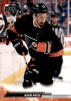 #134 Kevin Hayes - Philadelphia Flyers - 2022-23 Upper Deck Hockey