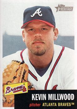 #134 Kevin Millwood - Atlanta Braves - 2002 Topps Heritage Baseball