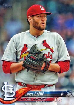 #134 Lance Lynn - St. Louis Cardinals - 2018 Topps Baseball