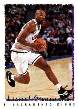 #134 Lionel Simmons - Sacramento Kings - 1994-95 Topps Basketball