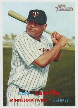 #134 Luis Castillo - Minnesota Twins - 2006 Topps Heritage Baseball