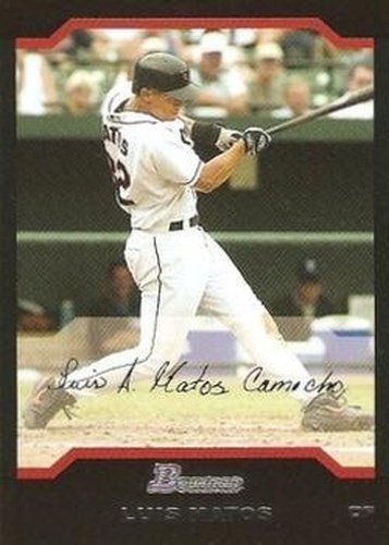 #134 Luis Matos - Baltimore Orioles - 2004 Bowman Baseball