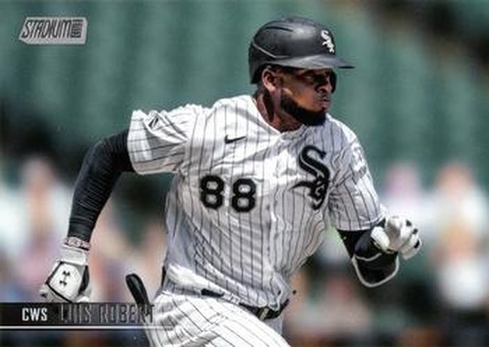 #134 Luis Robert - Chicago White Sox - 2021 Stadium Club Baseball