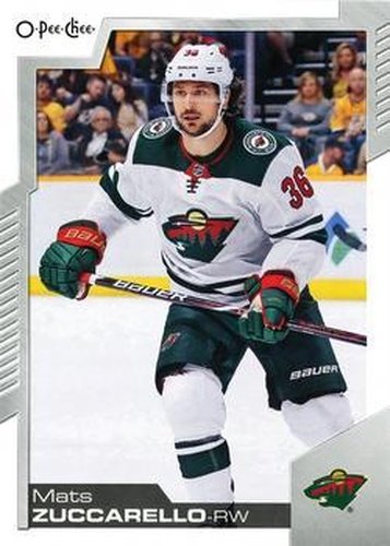 #134 Mats Zuccarello - Minnesota Wild - 2020-21 O-Pee-Chee Hockey