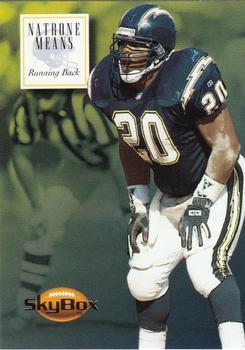 #134 Natrone Means - San Diego Chargers - 1994 SkyBox Premium Football