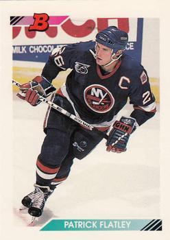#134 Patrick Flatley - New York Islanders - 1992-93 Bowman Hockey