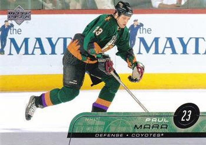 #134 Paul Mara - Phoenix Coyotes - 2002-03 Upper Deck Hockey