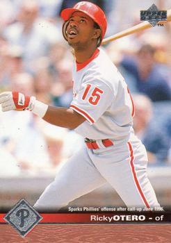 #134 Ricky Otero - Philadelphia Phillies - 1997 Upper Deck Baseball