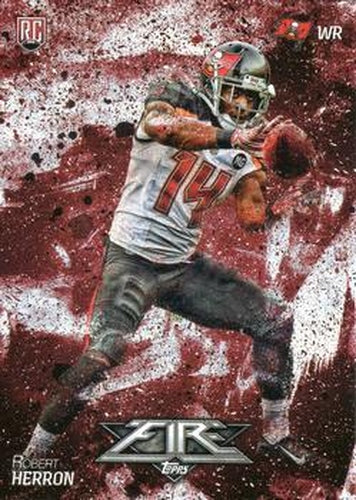 #134 Robert Herron - Tampa Bay Buccaneers - 2014 Topps Fire Football