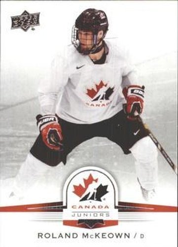 #134 Roland McKeown - Canada - 2014-15 Upper Deck Team Canada Juniors Hockey